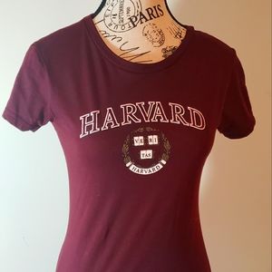 HARVARD Pruple top short sleeves Size S
